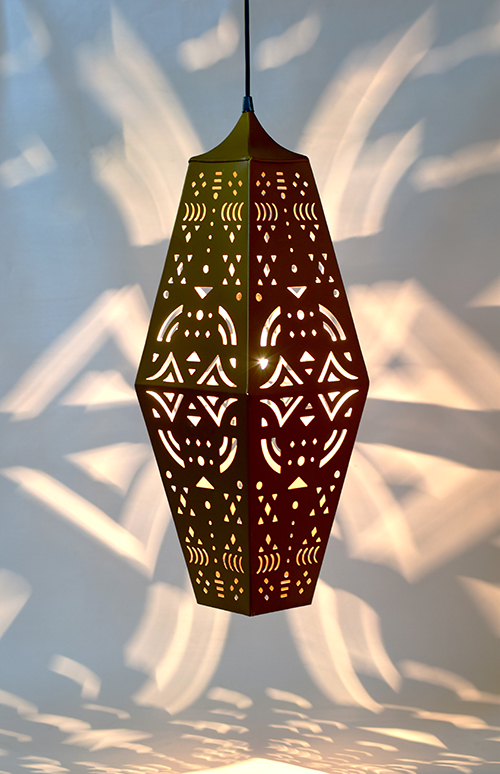 Kutch lamp pendent by Sahil & Sarthak